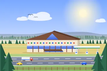 Illustration for Eagle River Casino & Travel Plaza